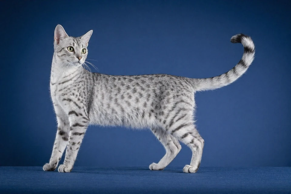 Egyptian Mau - AI-generated breed portrait