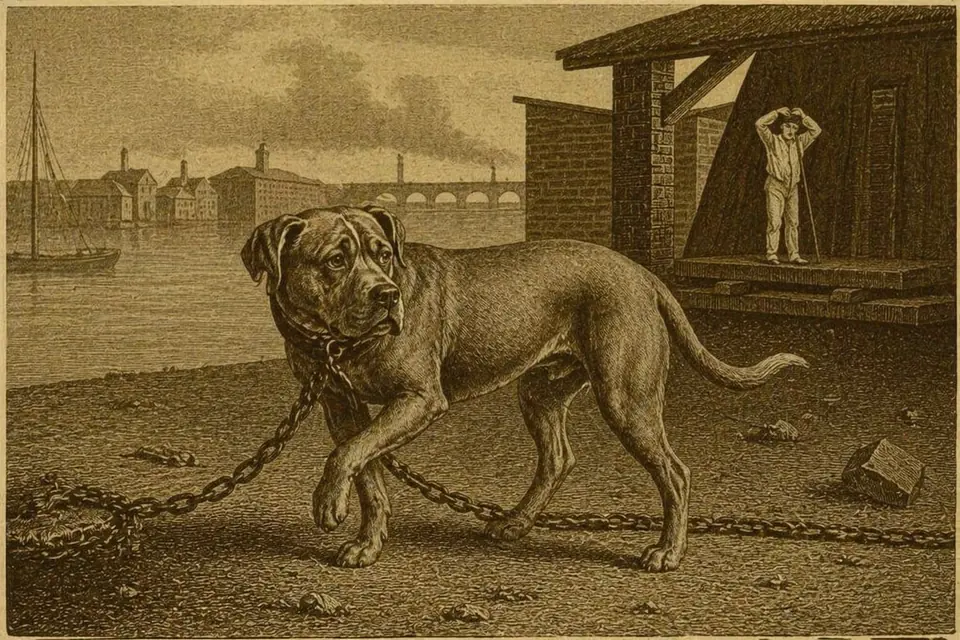 Mastiff - AI-generated breed portrait