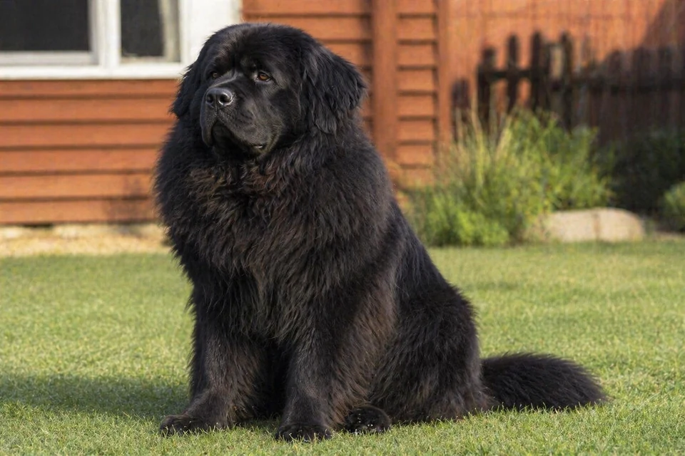 Newfoundland - AI-generated breed portrait